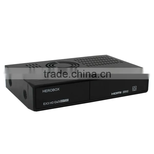 Stable Quality!strong DVB S2 T2 C Tuner Herobox EX3 HD is Better Than Magicbox MG4 Enigma 2 Linux os Digital Satellite Receiver photo-4