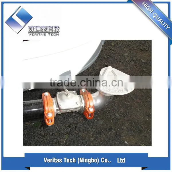 Painted and Polished Deflector Nozzle Casting Aluminum New Desigh for Water Truck Parts photo-5