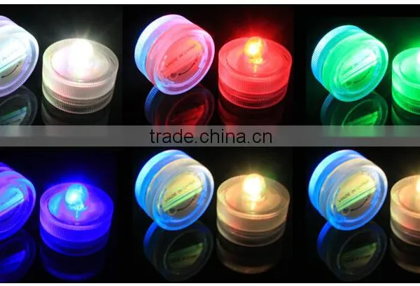 Waterproof LED Candle Wedding Decoration Submersible Floralyte LED Tea Lights Party Decoration LED Floral Light