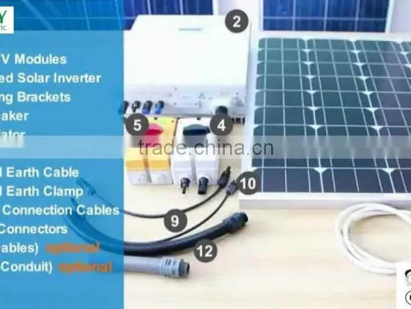 AC Isolator Switch Enclosure IP66 PV Solar 690V 20A-80A 3pole photo-5