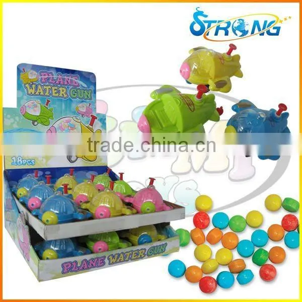 Water Shooting Plane Candy Toy
