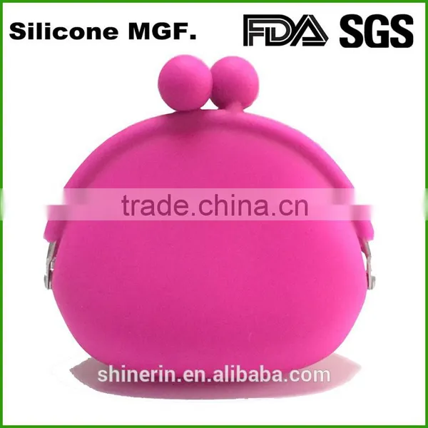 Bulk Wholesale Mini Silicone Coin Money Wallet Purse photo-2
