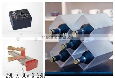 GH-RZ266 Factory Direct Sale OEM Wine Display Racks,laser Cutting and Glue photo-3
