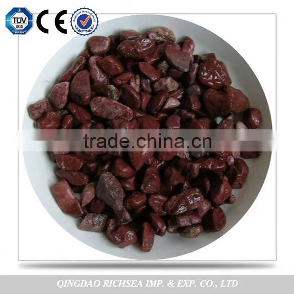 For Landscaping, Red Granite Decorative Pebbles Stone photo-2