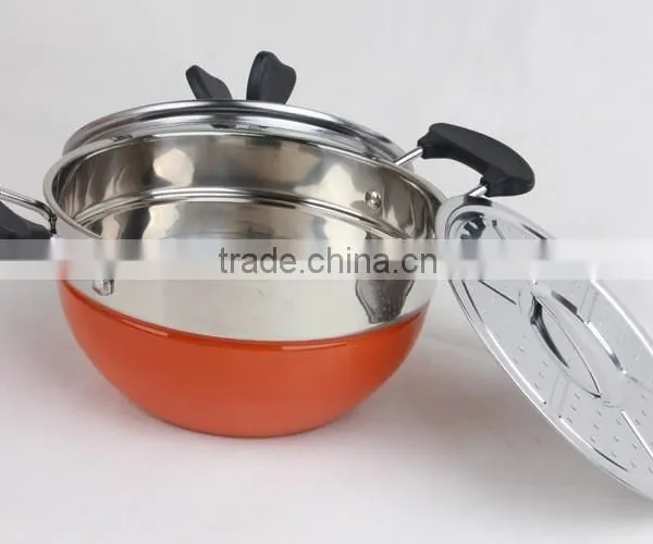 New Products 2015 Innovative Products of Induction Stainless Steel Cooking Pots and Pans Sets Quality Choice photo-4