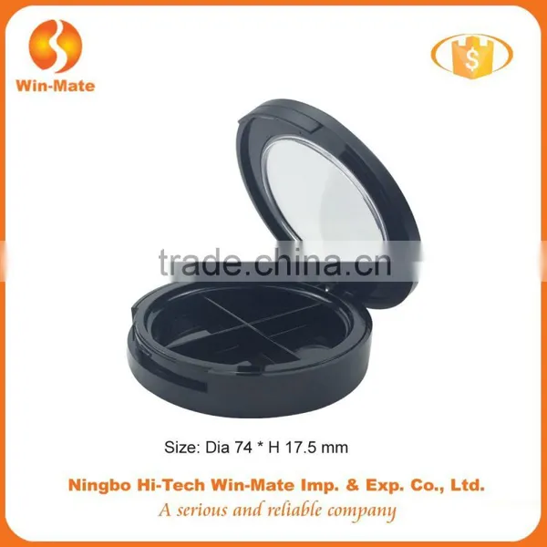 Beautiful and Classic Cosmetic Plastic Container for Eyeshadow photo-2