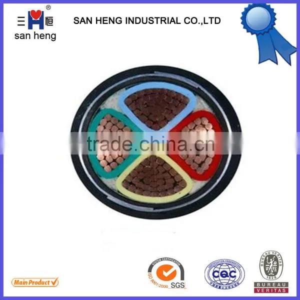 0.6|1kv Low Voltage 3 Core 25mm2 Copper Conductor XLPE Insulated PVC Sheathed Power Cable Electric Cable Manufacture photo-2
