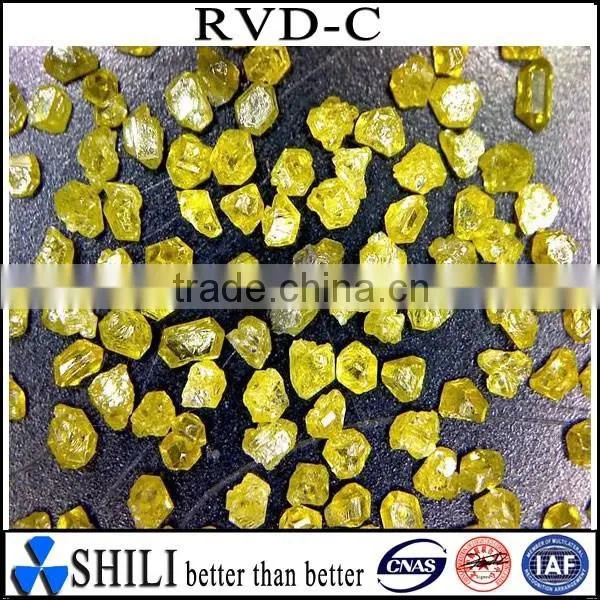 Synthetic Rough Yellow RVD Diamonds Powder photo-3