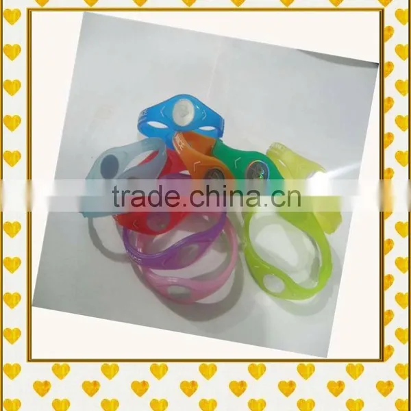 Filled in Colors Silicone Gifts Rubber Charity Silicone Wristband