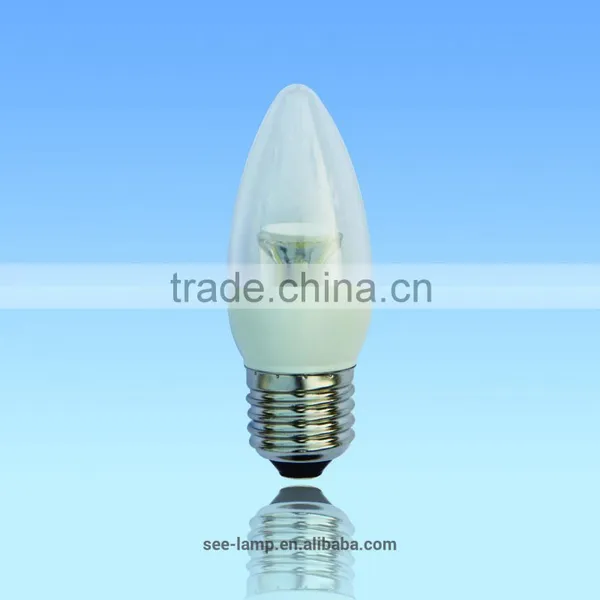 2014 Dimmable LED Candle Bulb 5W E27 CE ROSH
