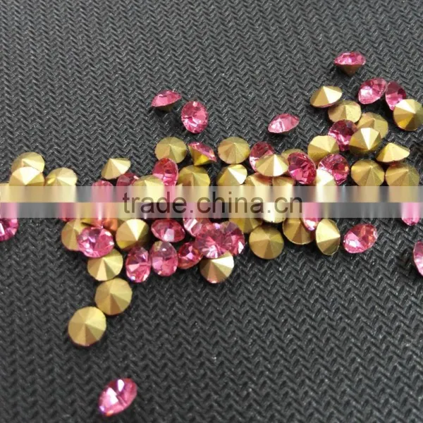 Sharp Bottom Nail Decor Rhinestone photo-2
