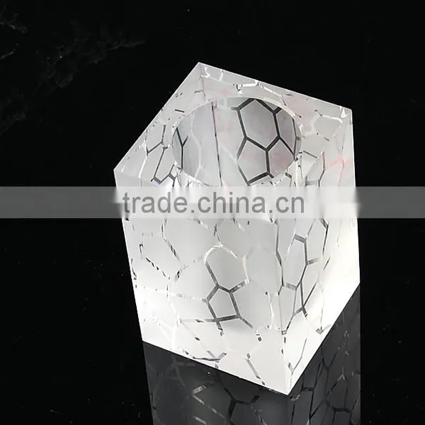 Office Table Decorationcrystal Gifts Exquisite Crystal Pen Holder photo-3