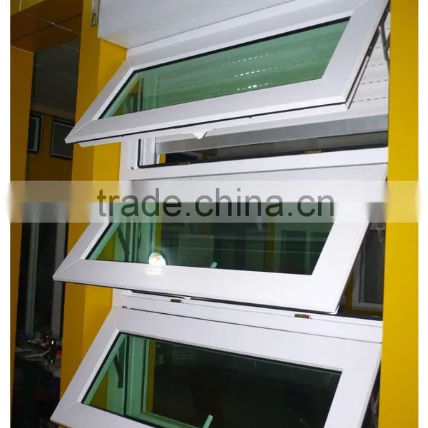 High Grade PVC Middle Hung Window and Awning Window photo-4