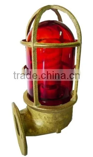 Marine Brass Outdoor Ceiling Wall Light photo-6