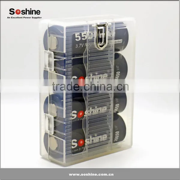 Plastic Battery Case for 1-4 Cell 26650 Battery Holder Case photo-3