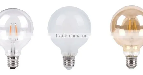 G95 G125 220V High Voltage Ceramic COB 6W LED Filament Bulb photo-5