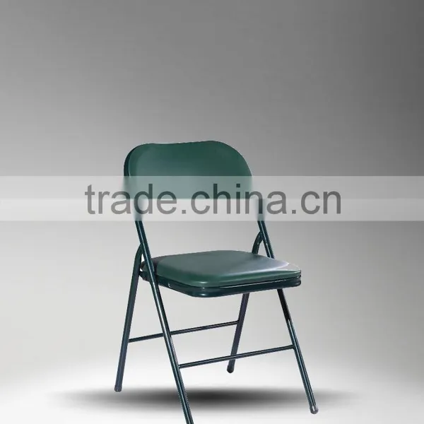 Cheap Wholesale Indoor Powder Coated UPHOLSTERED Metal Folding Chair Quality Choice photo-5