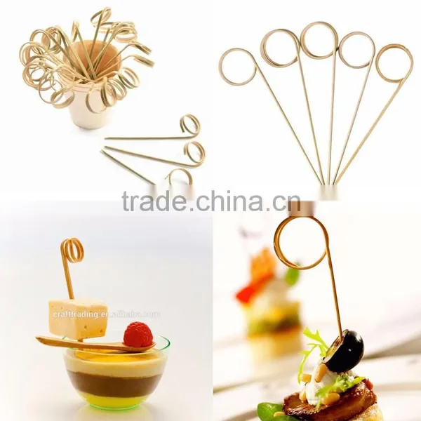 China Price Bbq Ring Bamboo Skewer photo-3