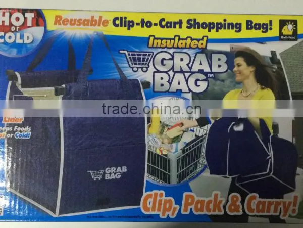 Reusable Grab Bag / Grab Shopping Bag As Seen on TV photo-2