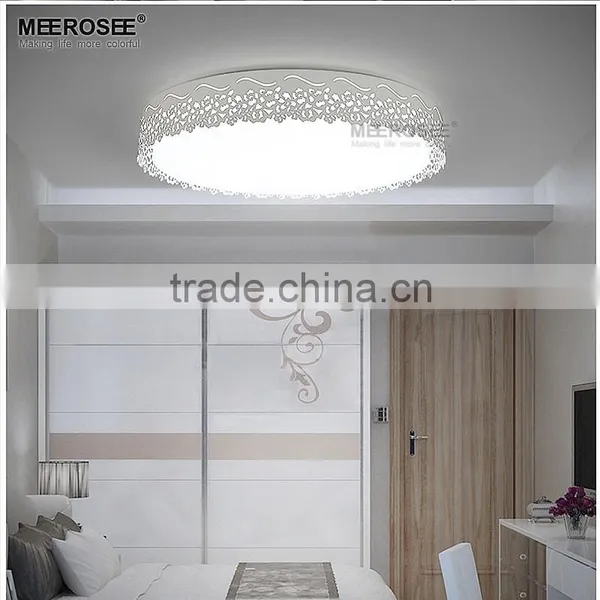 Round Plastic Ceiling Lights Cover LED Flush Mount Cieling Light Fitting MD83061 photo-4