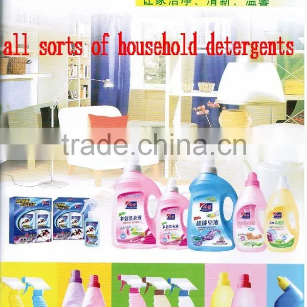 All Sorts of Household Detergents