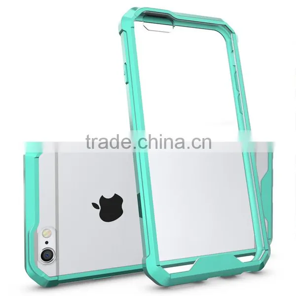 Transparent Anti Shock Hybrid Original Phone Cover Protector Case For Iphone 6 photo-2