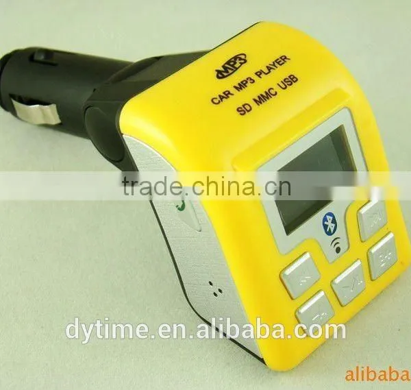 Hot Car Bluetooth FM Transmitter & Car Cigarette Lighter (Black) Bluetooth Handsfree photo-3