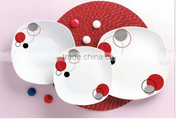 Square Fine Ceramic Dinner Sets for Peru Homewares Made in China photo-4