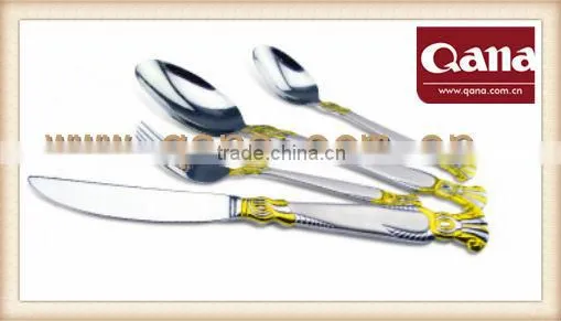 Factory Direct Qana Stainless Steel Cutlery Set photo-3