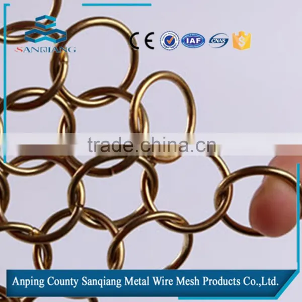 Chain Braid Ring Mesh for Building Exterior and Interior Decoration photo-5