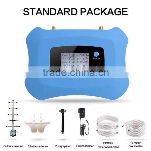 2016 ATNJ 900/2100mhz Mobile Phone Cable 2g 3g Signal Amplifier With LCD Quality Choice photo-2