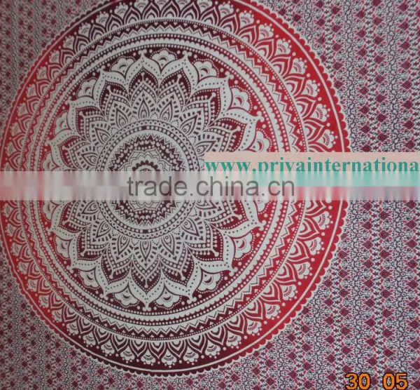 Mandala Bohemian Tapestry Wall Hanging Psychedelic Wall Art Dorm Decor Beach Throw Indian Wall Tapestries photo-3