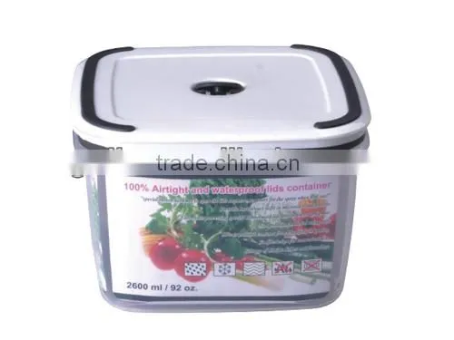2600ml BPA Free Square Seal Food Container GL9001 photo-2