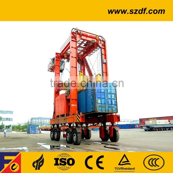 Stacking Container Straddle Carrier /Rubber Tyre Port Lifting Gantry Crane photo-2