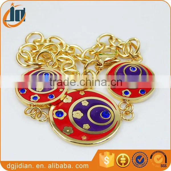 Brillant Enamel Stainless Steel Bangle ,Epoxy Bracelets Jewelry. photo-6
