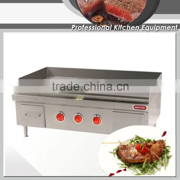 WISE 36" Commercial Stainless Steel Electric Cast Iron Griddle for Restaurant Use photo-2