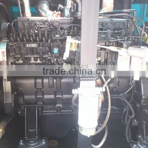Mobile Diesel Rotary Screw Cement Trailer Compressor photo-2