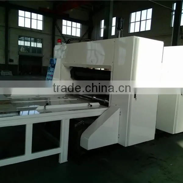 JL-1 Semi-auto Flexo Printer Rotary Die Cutter/ Corrugated Cardboard Roller Carton Machine photo-4