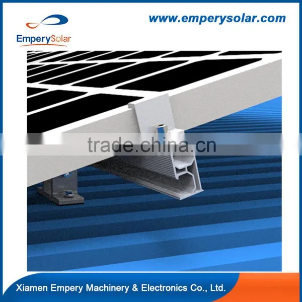 New Frameless Solar Panel End Clamp Set / Aluminium Components for Home Solar Systems photo-6
