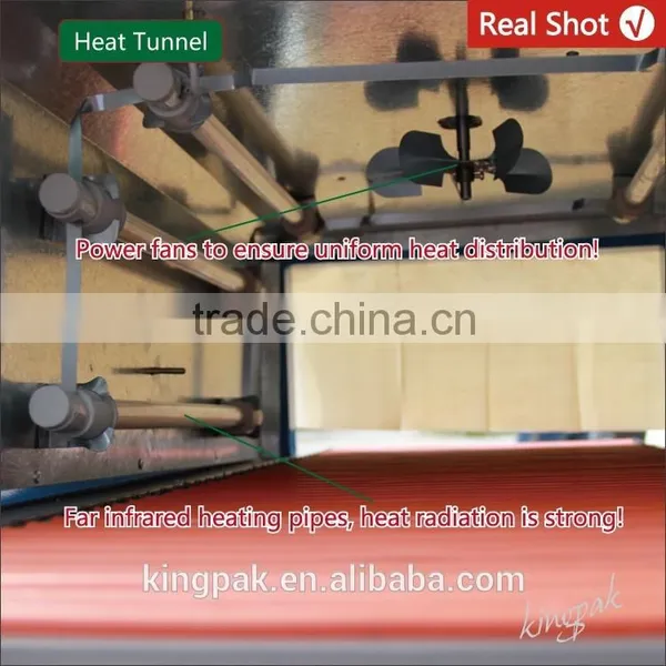 BSD400 Vertical Shrink Tunnel Wrap Packing Machine photo-6