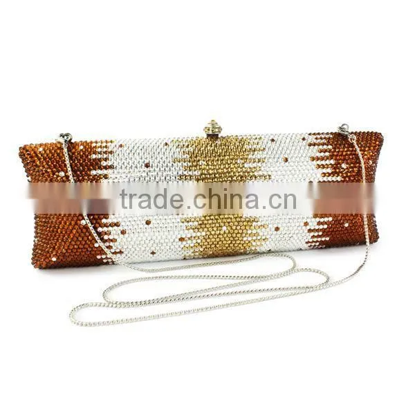 Beautiful Long Shape Clutch Bag Evening Bag Evening Clutch (B1008-GG3) photo-6