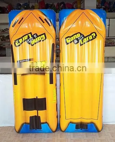 Inflatable Air Bed Lilos Air Mattress Swimming Pool Beach Single Color Lounger Mattress photo-2