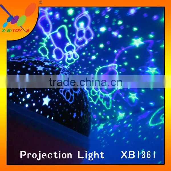 2015 New Design Color Changing Night Light Best Selling Projection Rotating Night Light photo-2