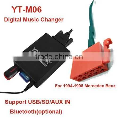 High Quality Digital cd Changer For10pin Becker Mercedes ( Yatour Yt-m06)