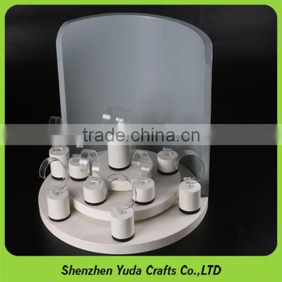 Printed Logo Holder Cube for Single Watch, MDF Block for Watch Display photo-5
