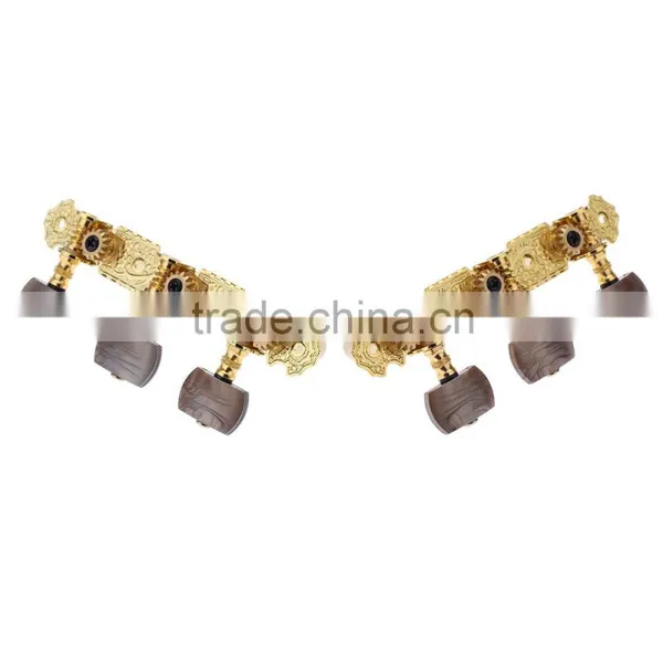 1 Pair Gold-Plated 3 Machine Head Classical Guitar String Tuning Keys Pegs photo-3