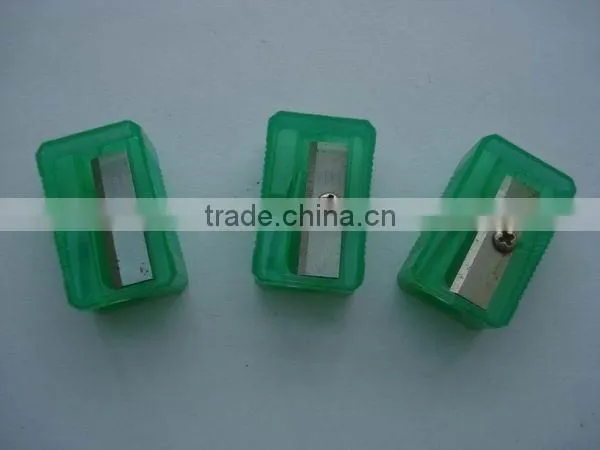Best Sale Promotional Cheap Transparent Color Plastic Pencil Sharpeners
