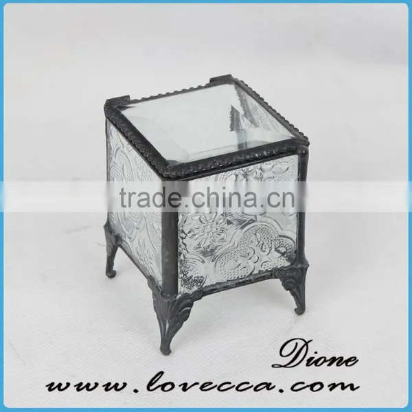 Reflections Square Jewelry Box Personalized Custom Jewelry Box photo-6