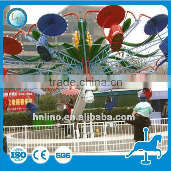 Super Welcomed! China Supplier Amusement Park Rides Double Flying Chair for Sale photo-2