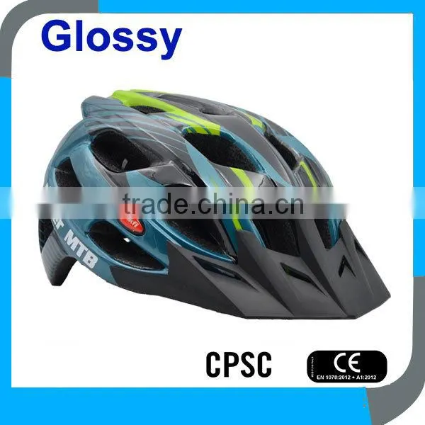 In-mold Adult CE CPSC Mountain Bicycle Safety Helmets, Bike Security Helmets, MTB Cycling Helmets photo-3